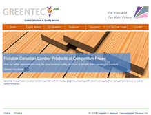 Tablet Screenshot of greentechavenue.com